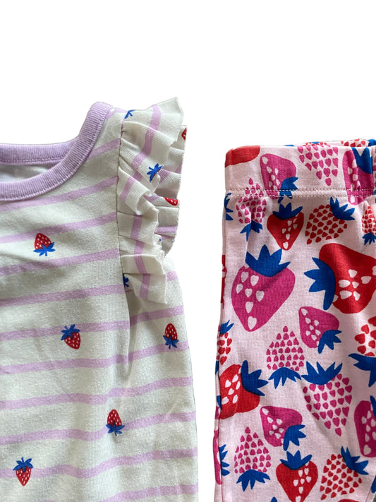 Cat and Jack Baby | Strawberry Summer Set | NB
