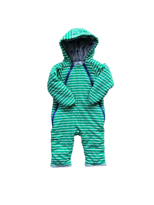 Baby Boden | Bunting Striped Green | 12-18 months