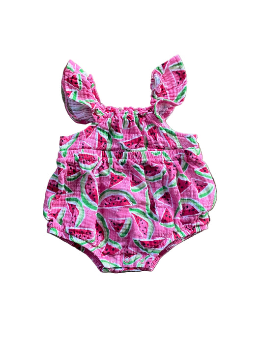 Baby Essentials | watermelon Bubble Romper | NB