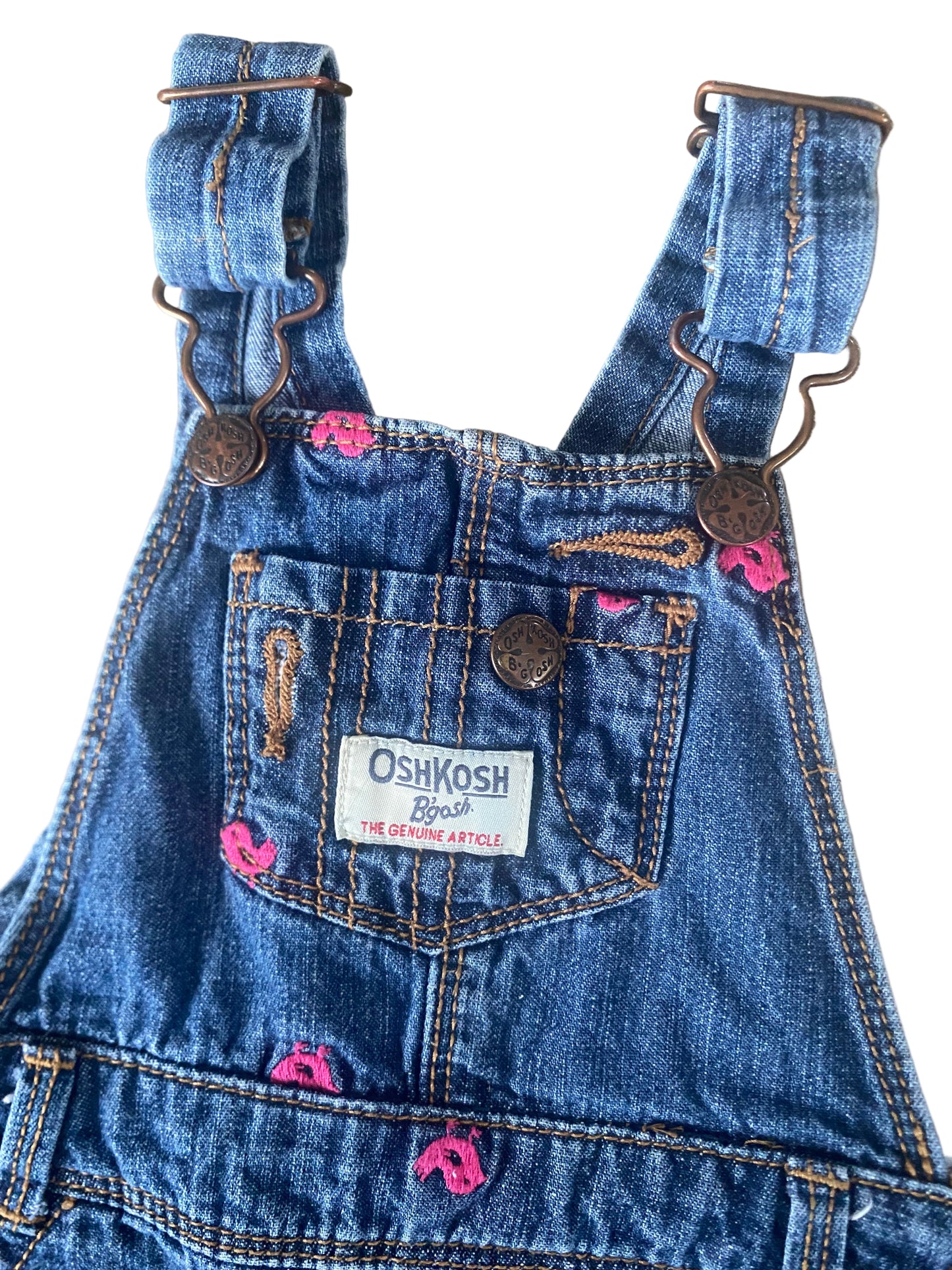 Oshkosh | Overalls Birds | 9-12 months