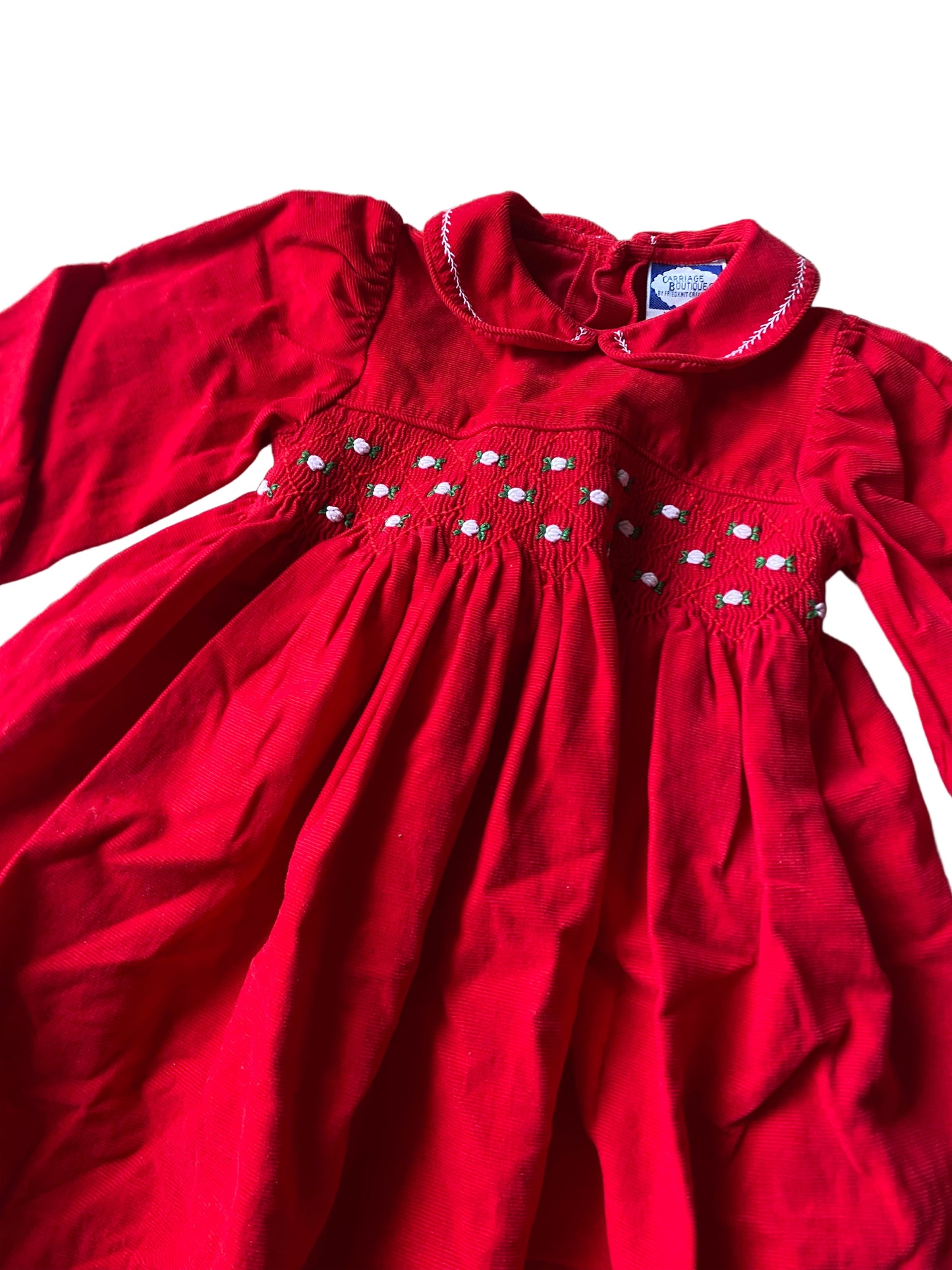 Carriage Boutiques | Vintage Holiday Dress | 12-18 Months