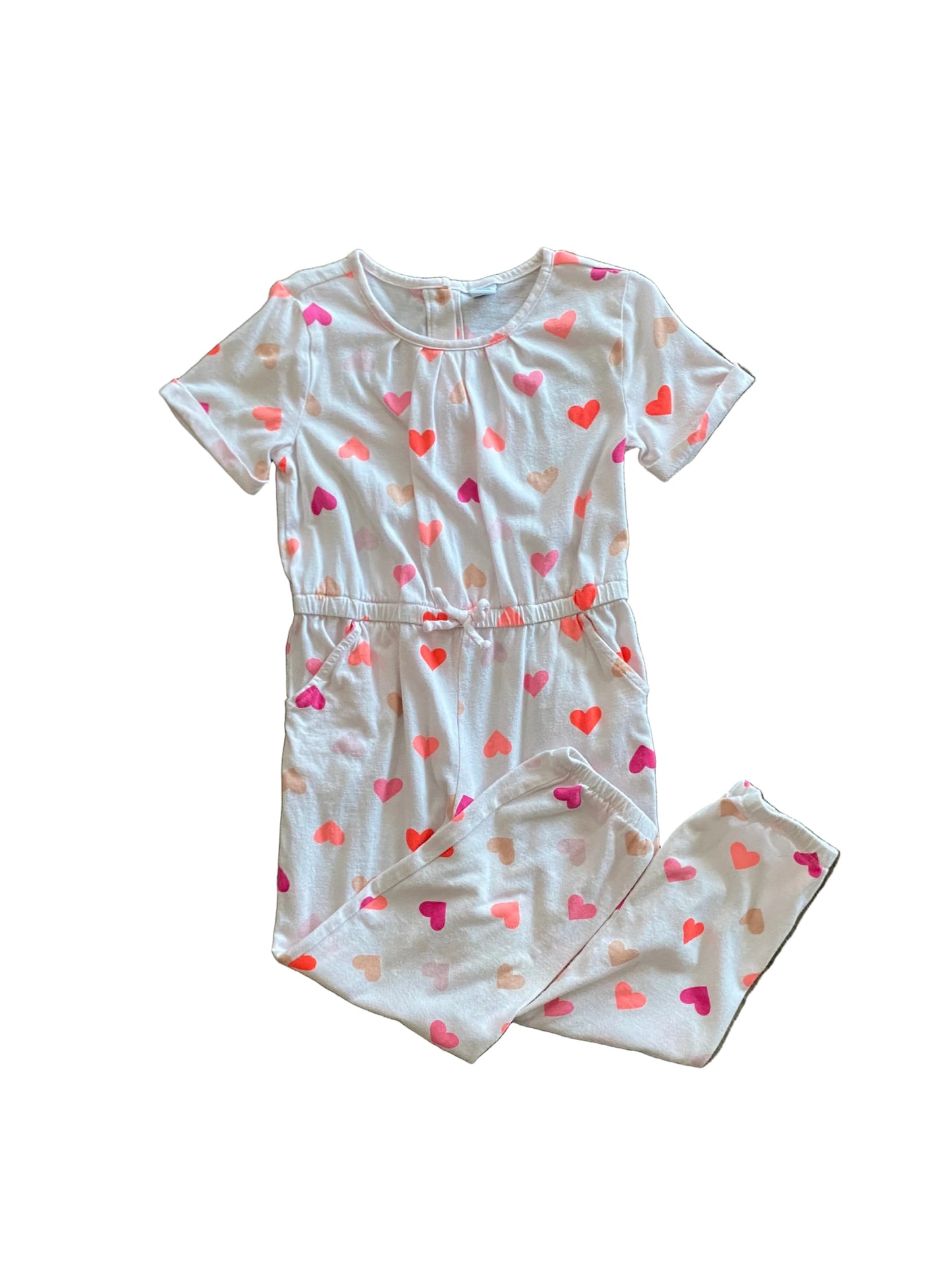 Old Navy | Heart Print Romper | 5t