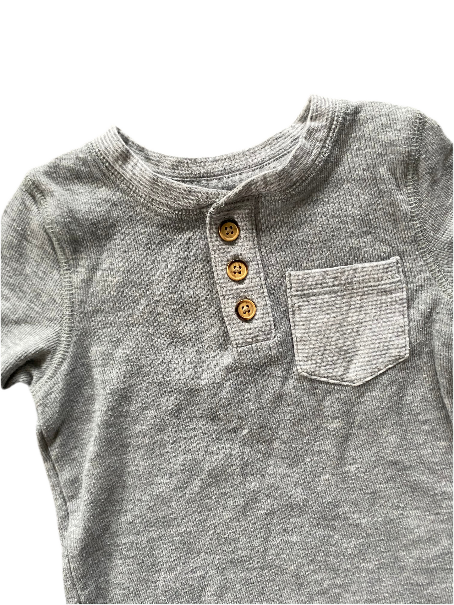Cat and Jack | Henley Tee |9-12 Months