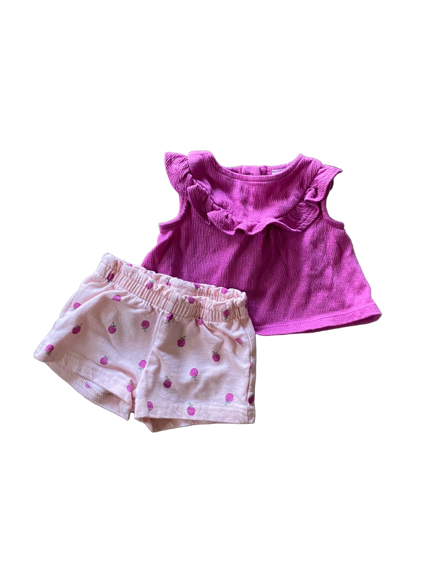 Carter’s | Raspberry Short Set | 0-3