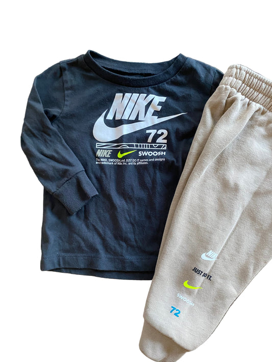 Nike | Nike Tee with Sweatpants | 12 Months
