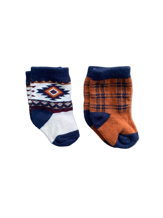 Infant Western Crew Socks | 0-6 months
