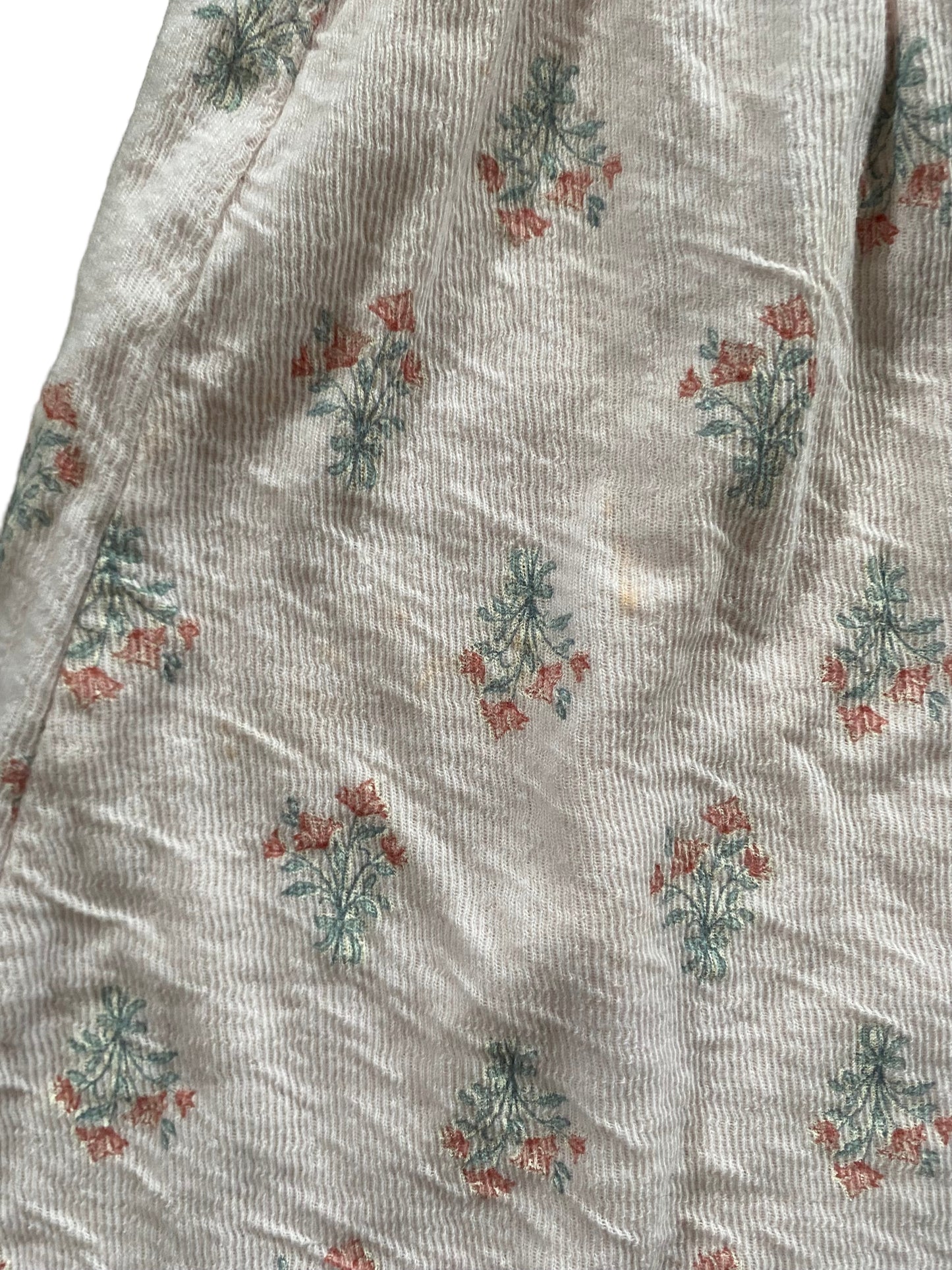 Modern Moments | Pink Floral Dress with Flutter Sleeves | 18-24 months