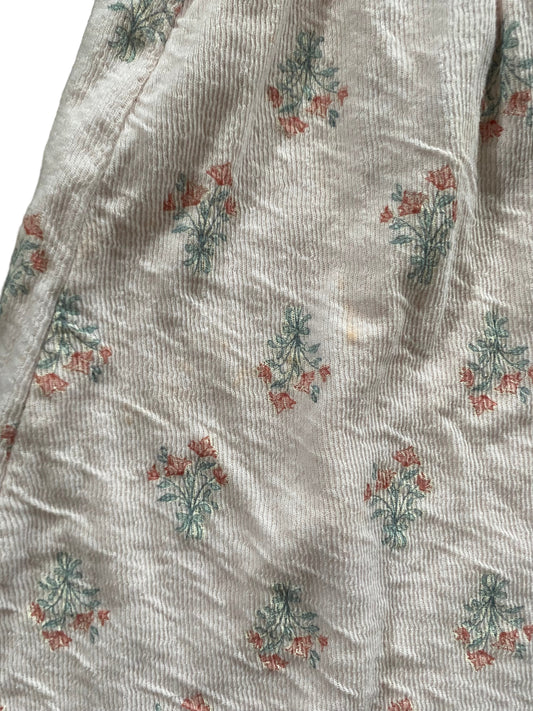 Modern Moments | Pink Floral Dress with Flutter Sleeves | 18-24 months