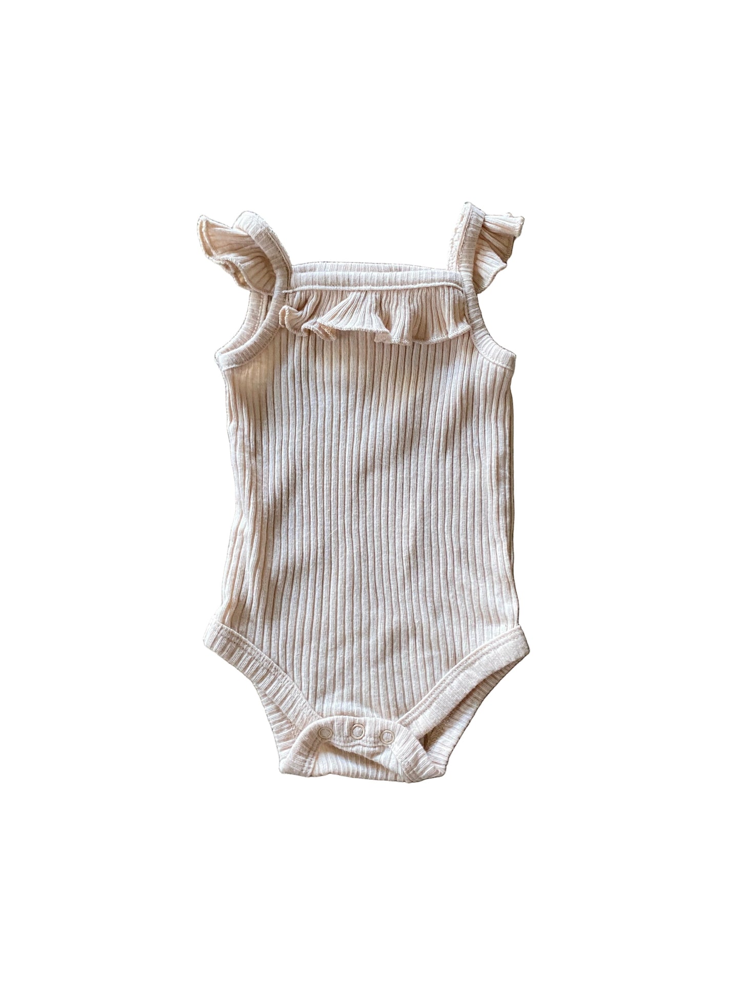 Nicole Miller | Flutter Sleeve Tank Onesie | 0-3