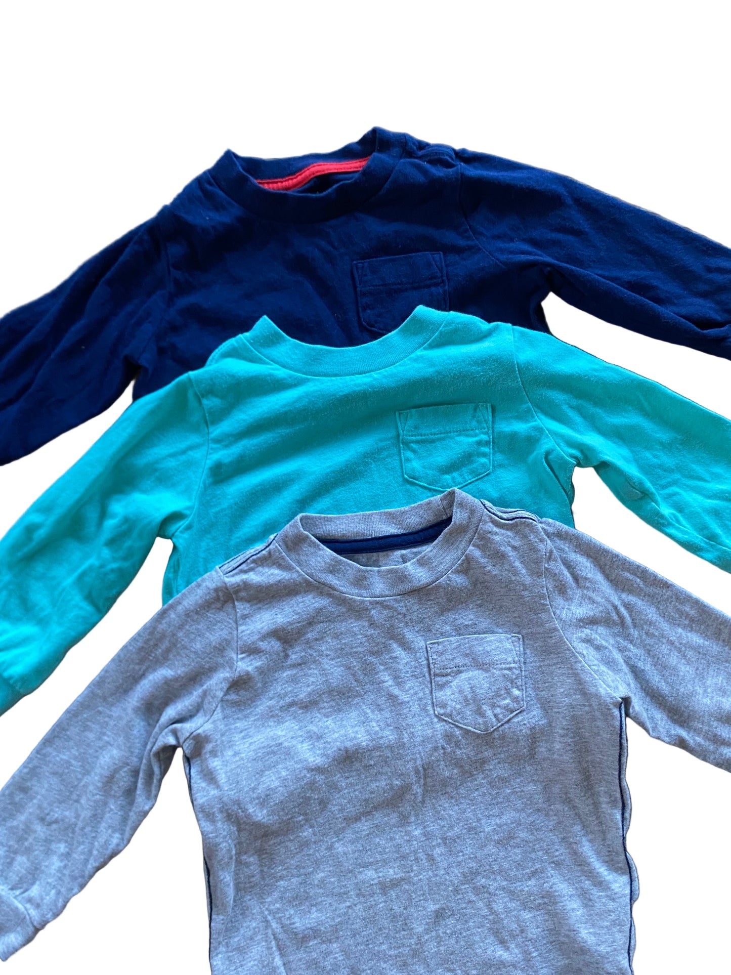Carter’s | Basic Long Sleeve Tees | 9-12 months