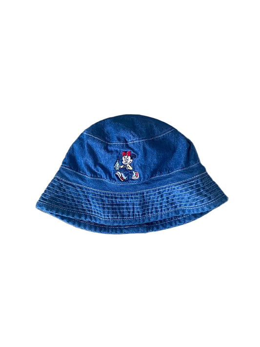 Disney | Minnie Mouse Denim Bucket Hat Vintage | 2t-4t