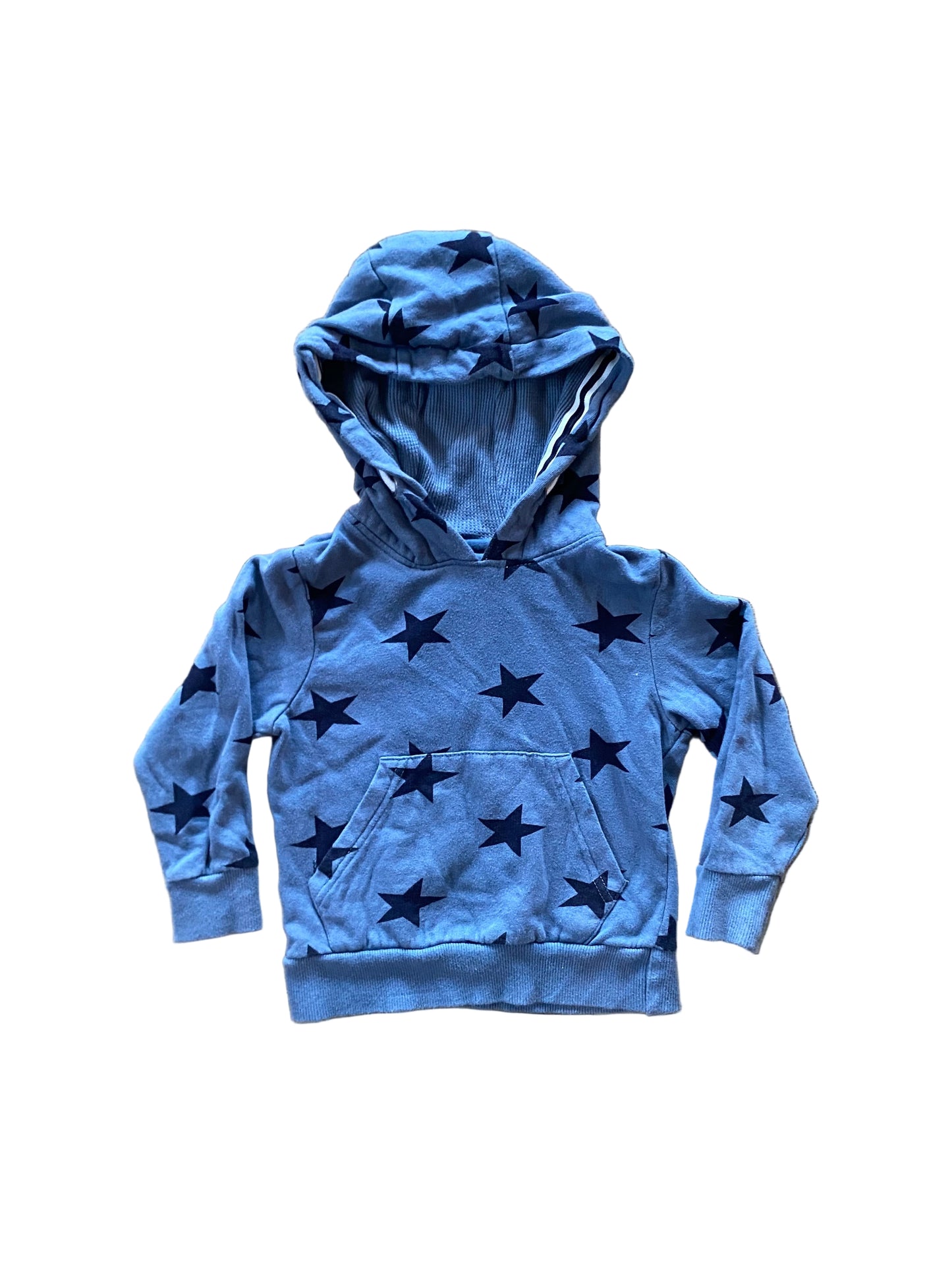 First Wave | Blue Hoodie with Stars | 2T