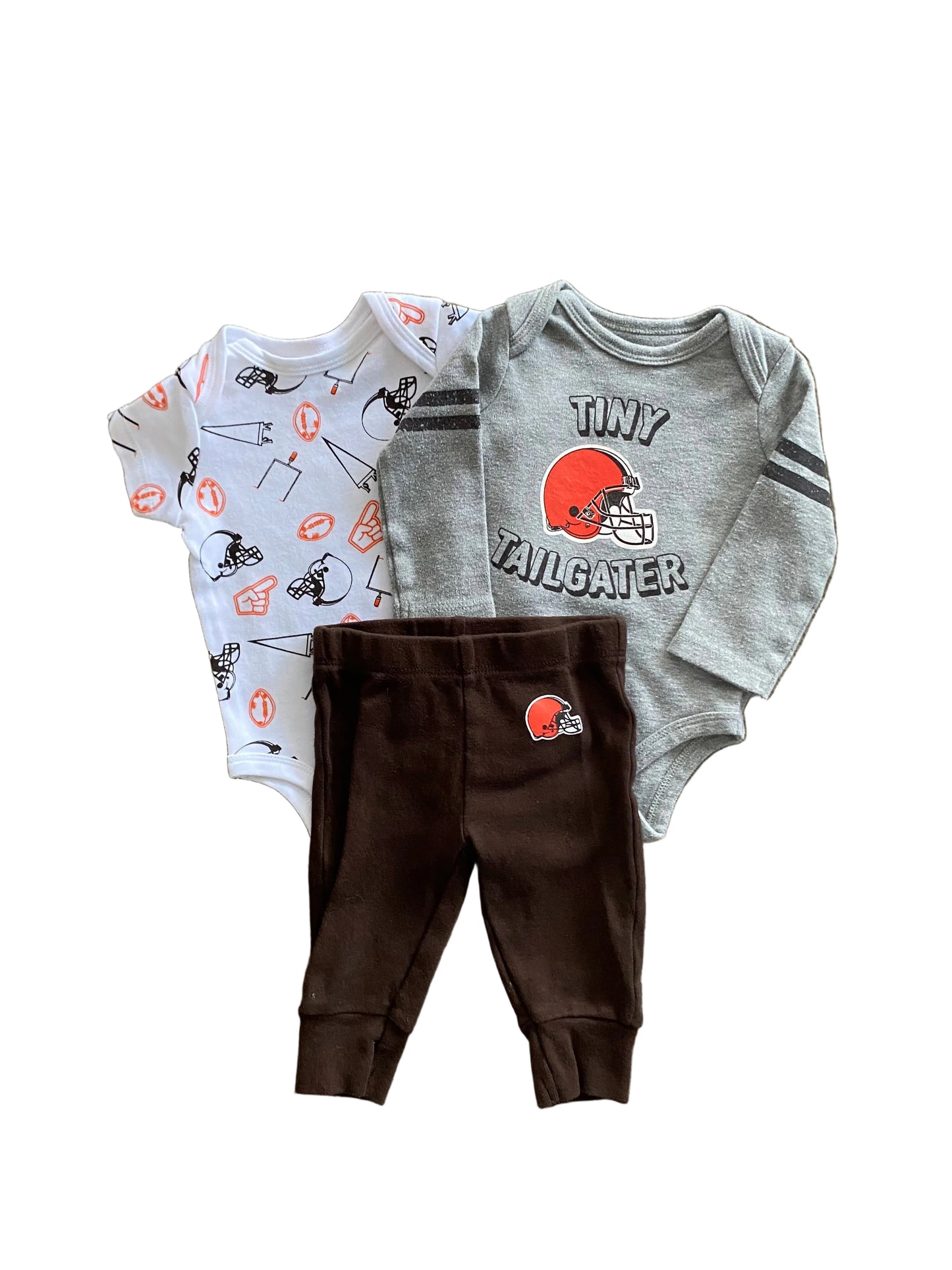 Wear | Cleveland Browns Outfit Set | 0-3 months