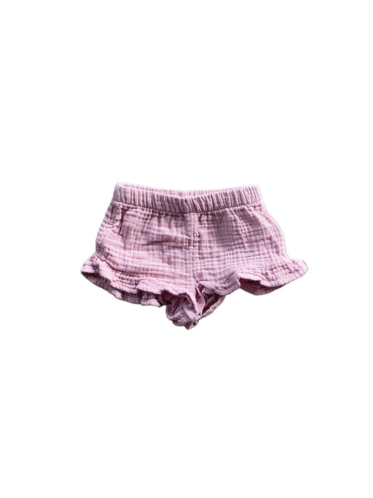 Cat and Jack | Muslin Cotton Ruffle Shorts | NB