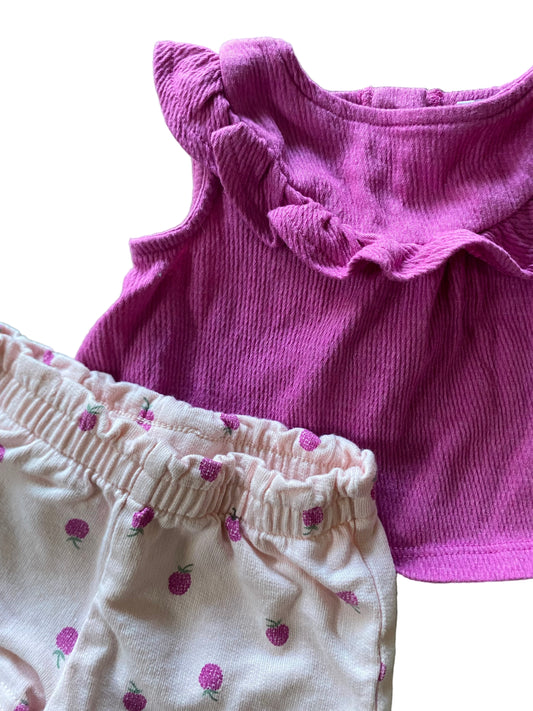 Carter’s | Raspberry Short Set | 0-3