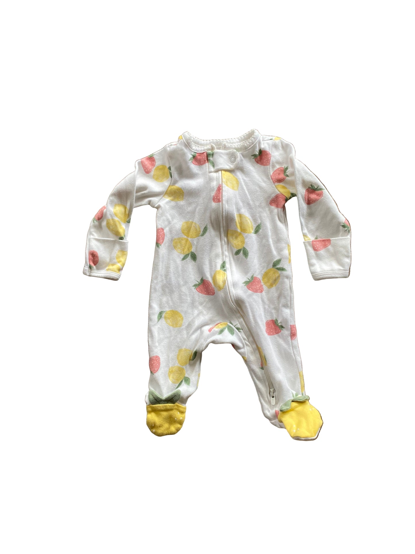 Carter’s | Strawberries and Lemons Pajamas | NB