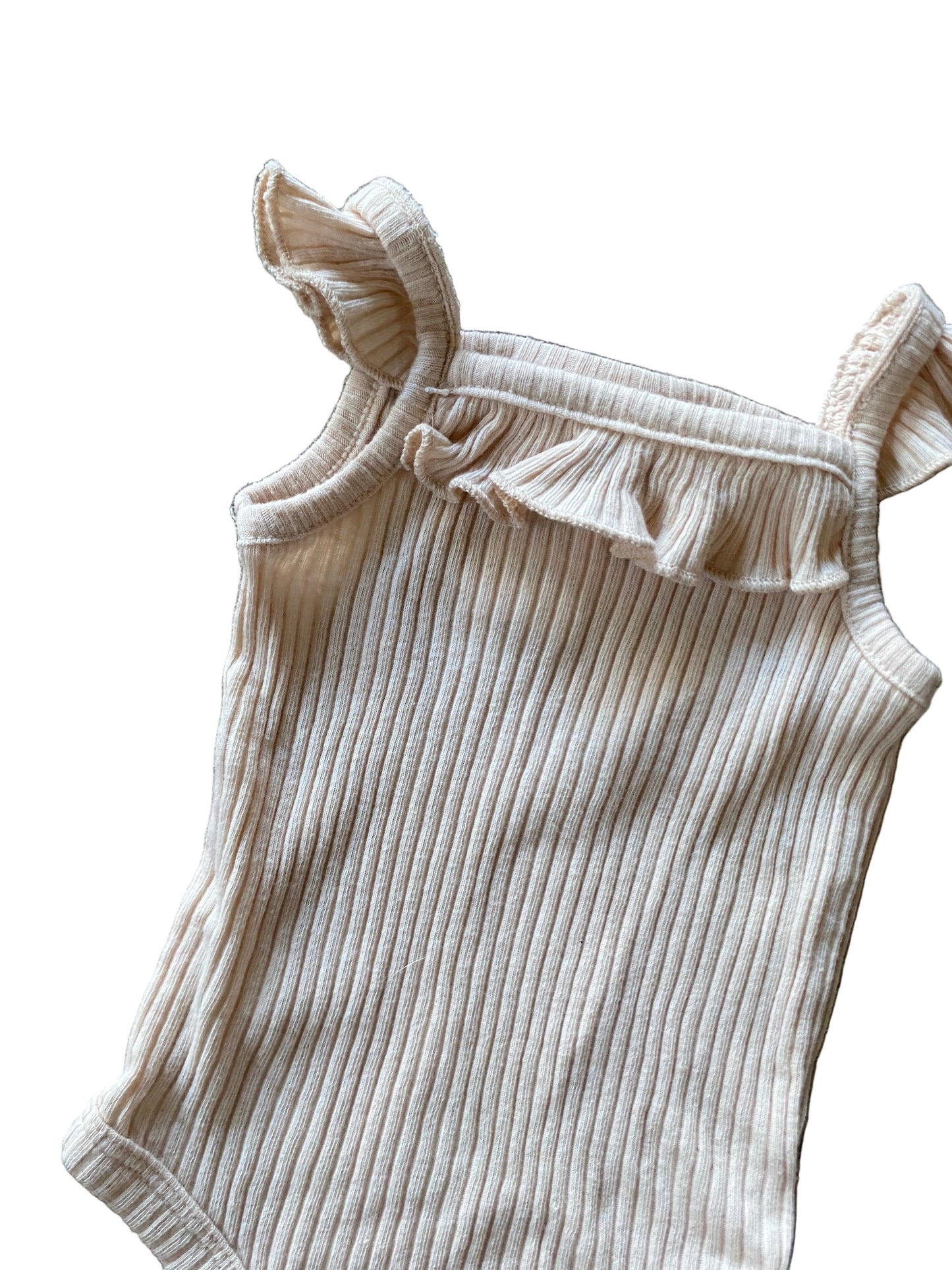 Nicole Miller | Flutter Sleeve Tank Onesie | 0-3