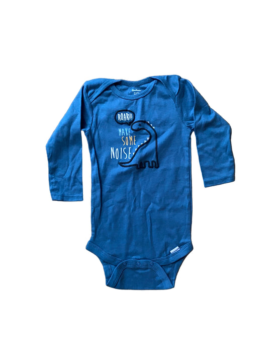 Gerber | Dinosaur Long Sleeve Onesie | 12 months
