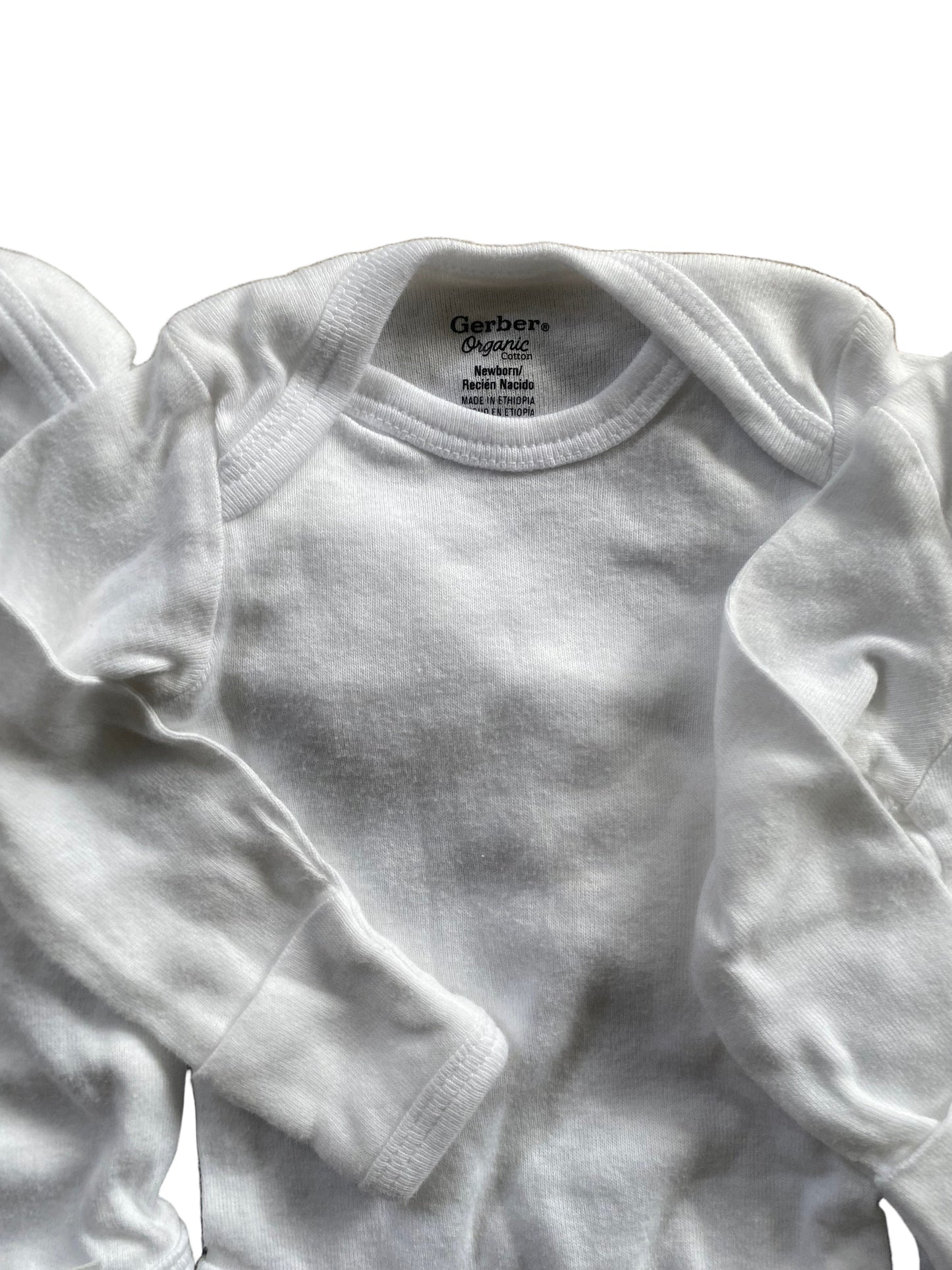 Gerber Organics | Long Sleeve Onesies | NB