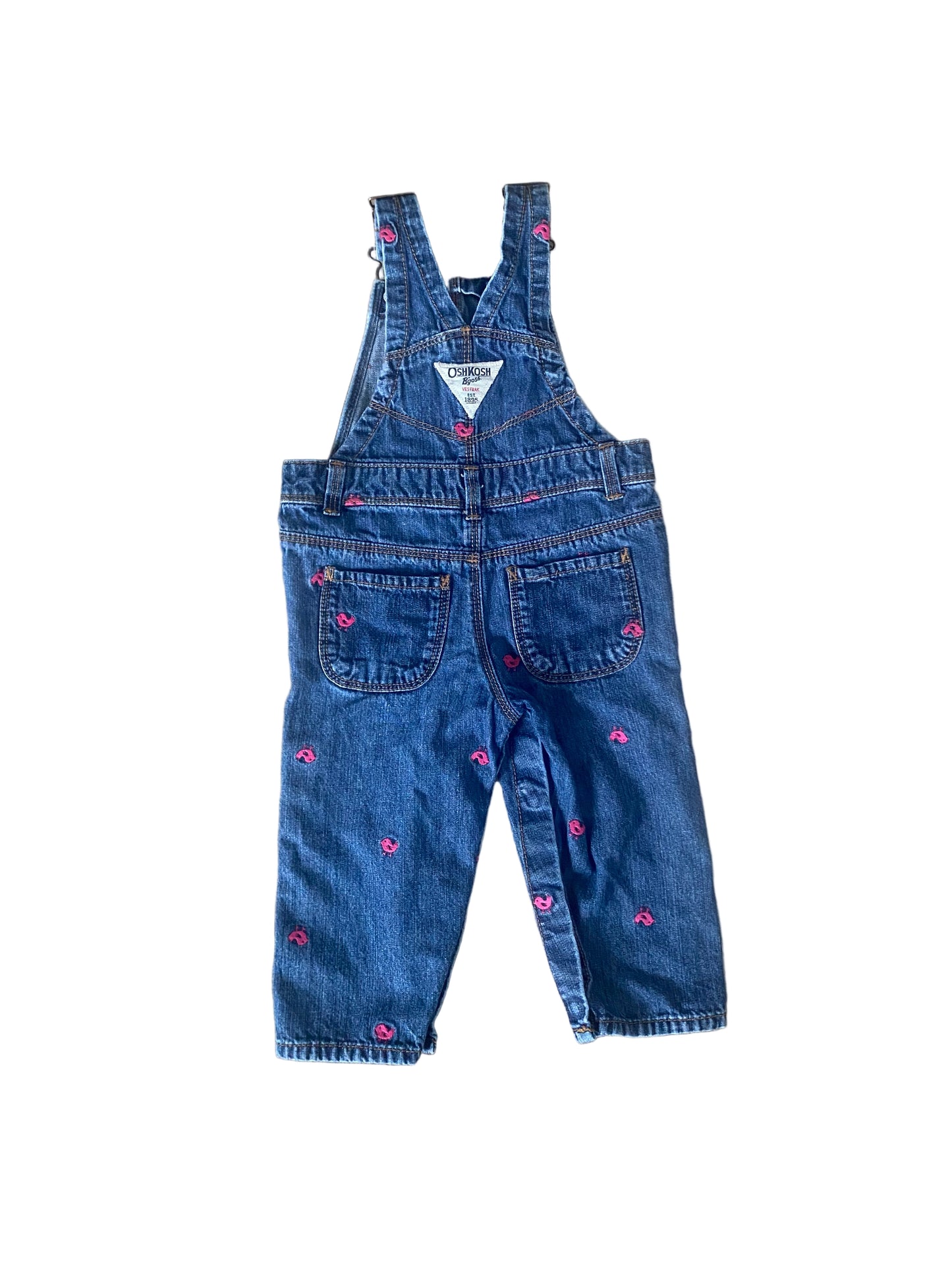 Oshkosh | Overalls Birds | 9-12 months