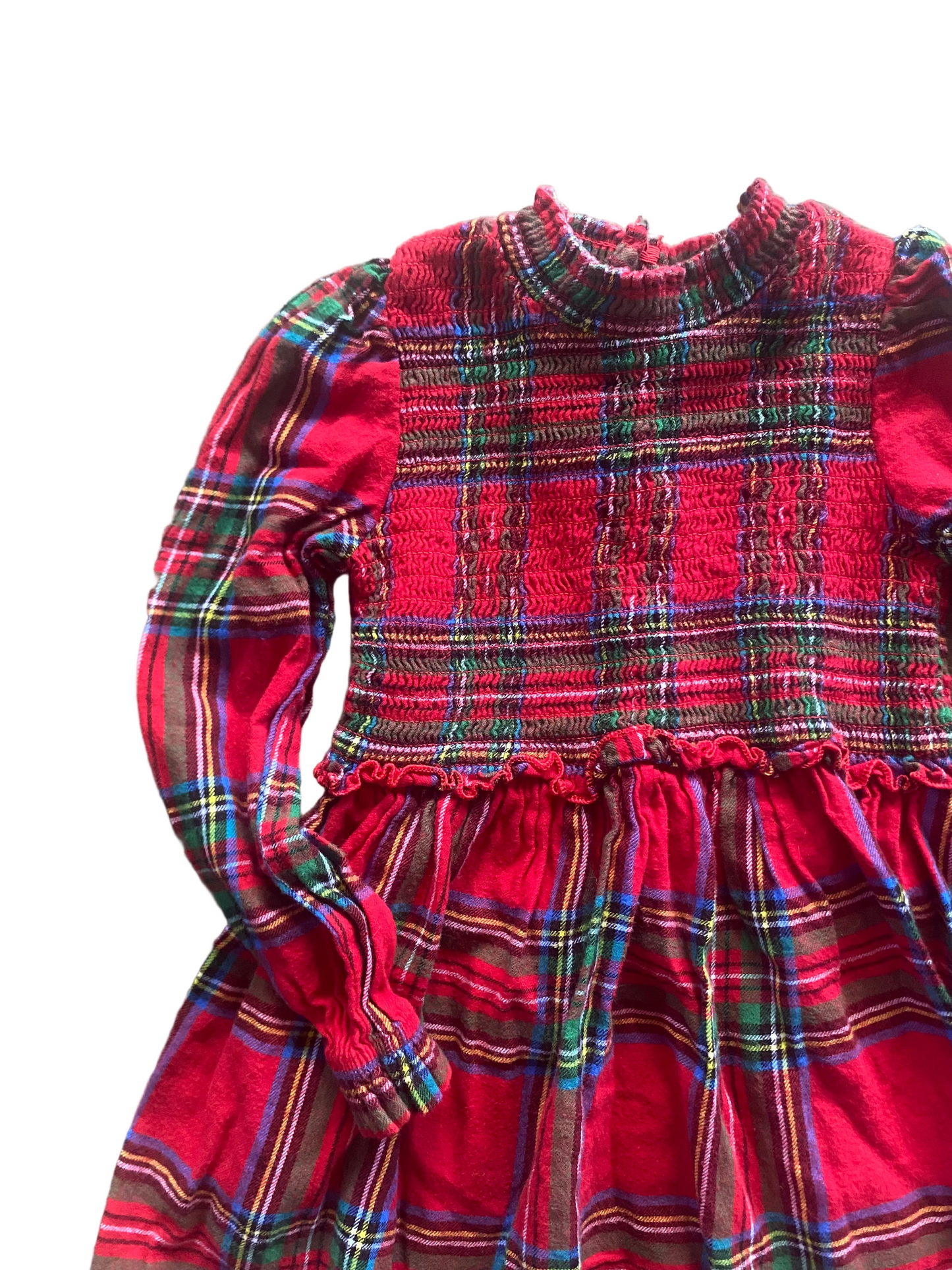 Wonder Nation | Flannel Holiday Dress | 2T