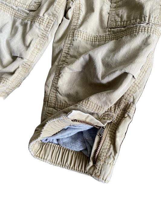 Baby Gap | Flannel Lined Cargo Pants | 12-18 months